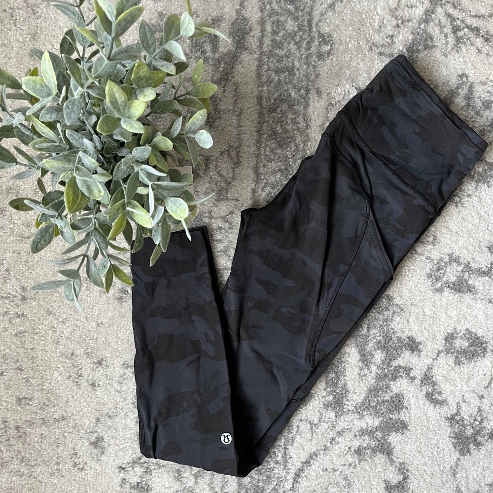 Lululemon Fast & Free High-Rise Tight Camo Legging 25"